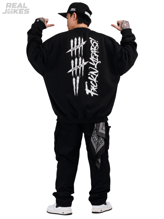 TALLY SWEATSHIRT - BLACK