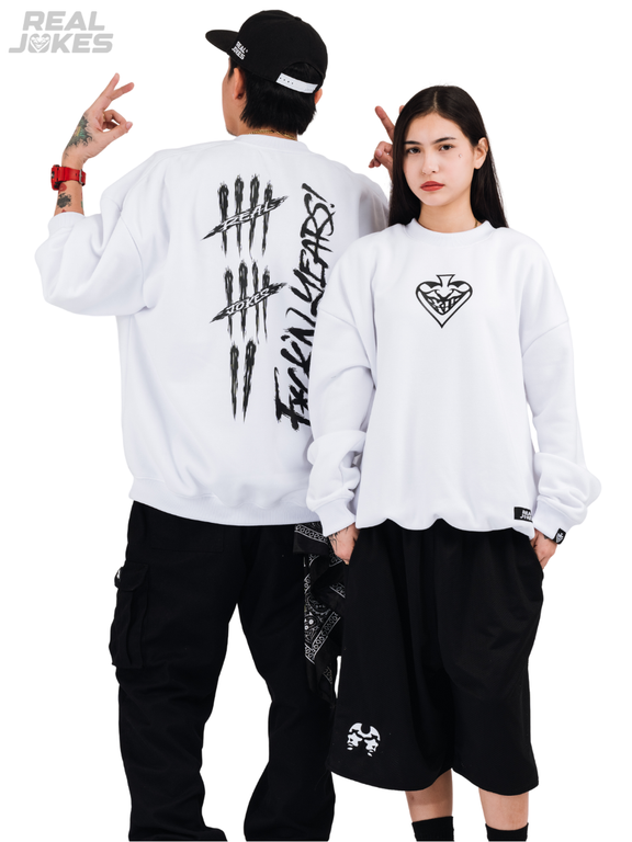 TALLY SWEATSHIRT - WHITE