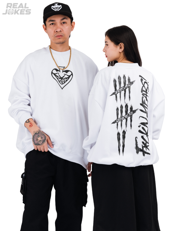 TALLY SWEATSHIRT - WHITE