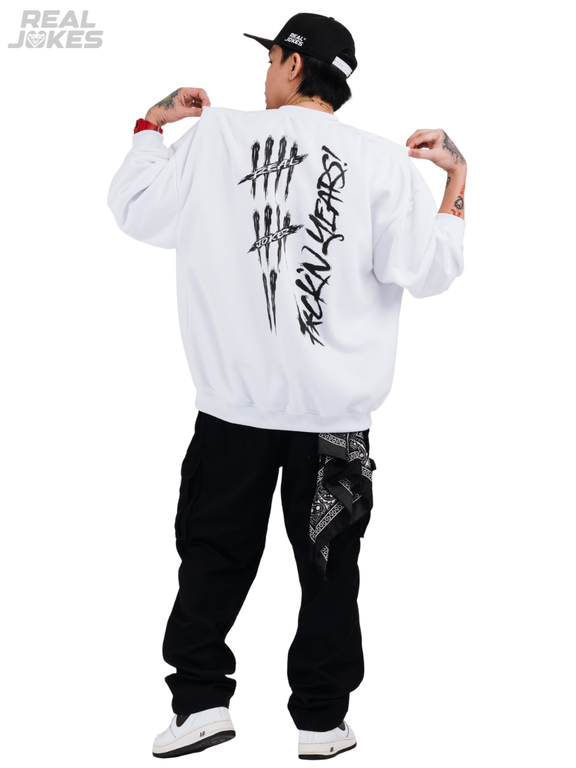 TALLY SWEATSHIRT - WHITE