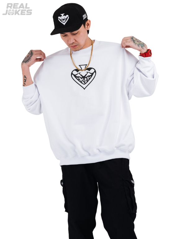 TALLY SWEATSHIRT - WHITE