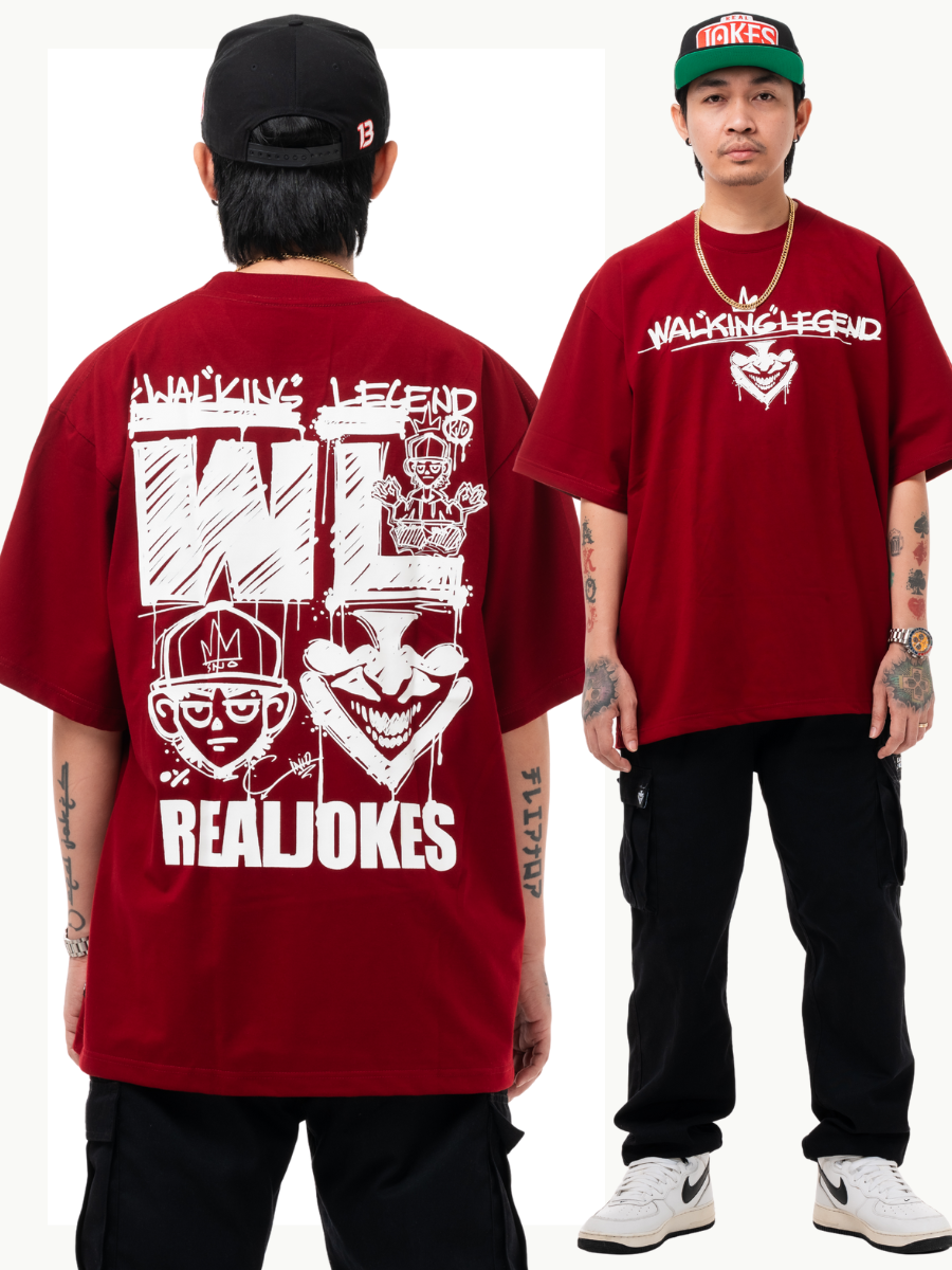 WALKING LEGEND - REDDISH MAROON