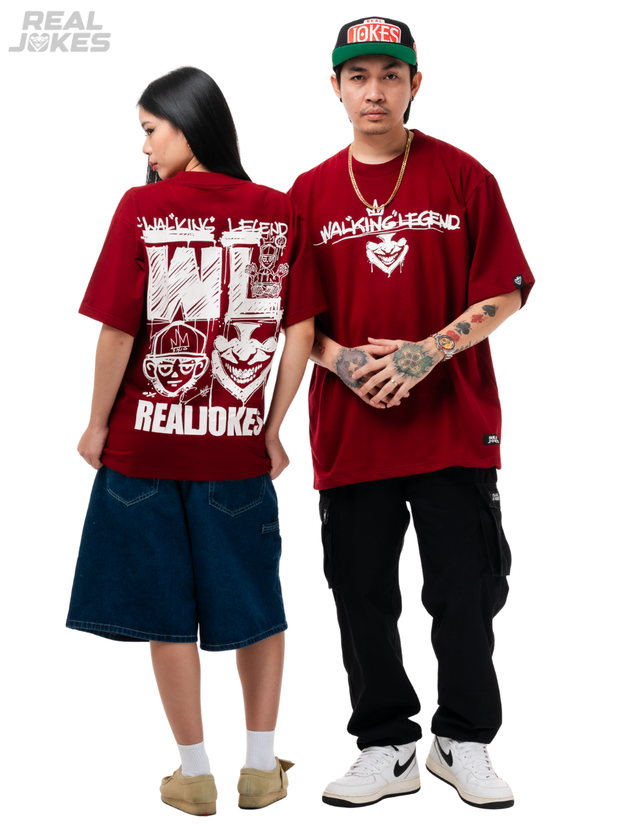 WALKING LEGEND - REDDISH MAROON