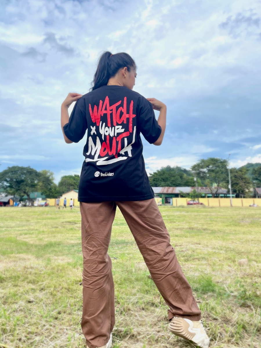 WYM (WATCH YOUR MOUTH) - BLACK